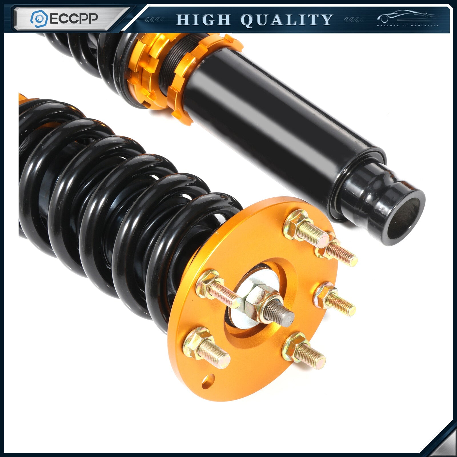 ECCPP Coilovers Suspension Kits For 08-12 Honda Accord Adj. Height Struts Shocks ECCPP