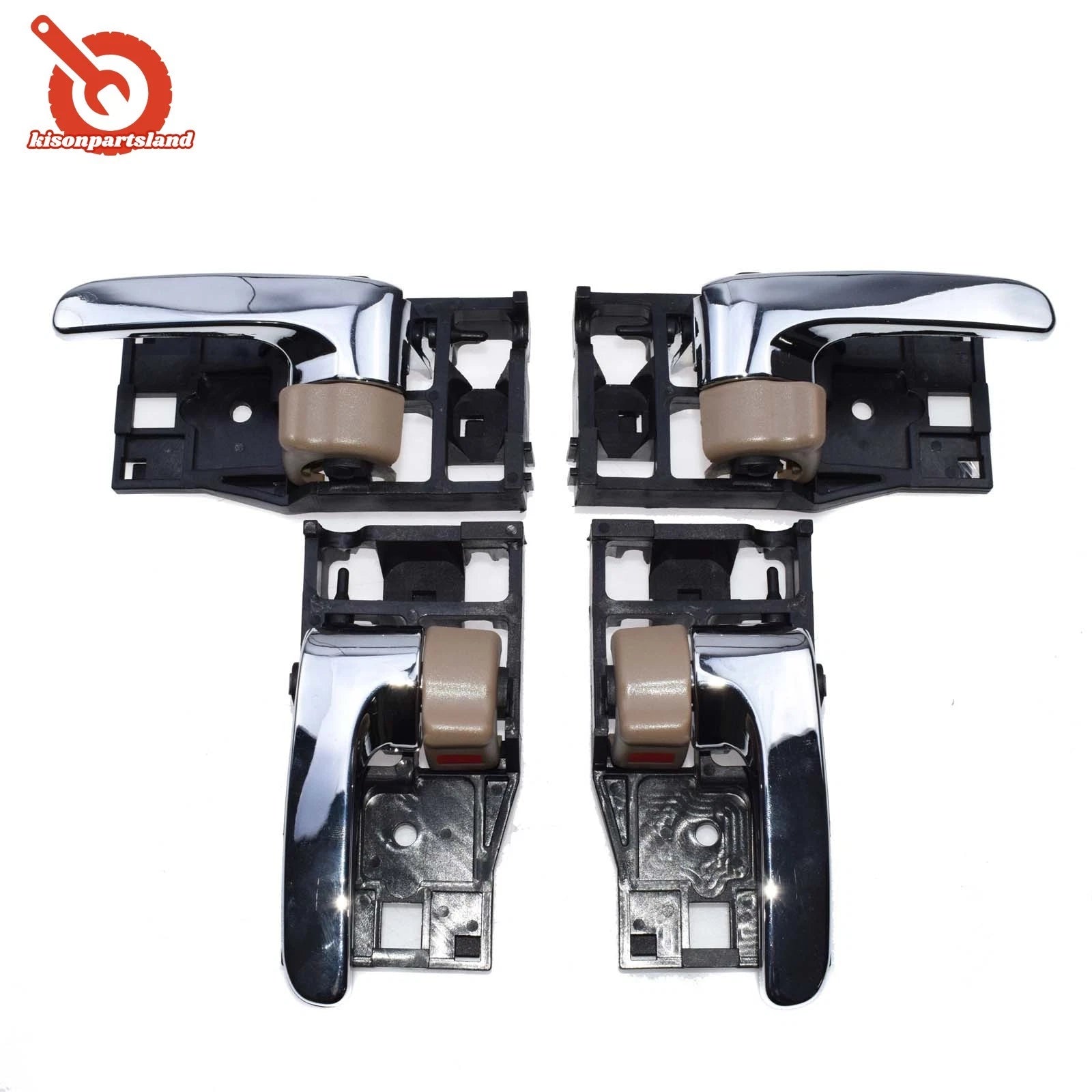 For Toyota Avalon 2000-2004 Inside Interior Door Handle Brown & Chrome Lever 6B93BC-57