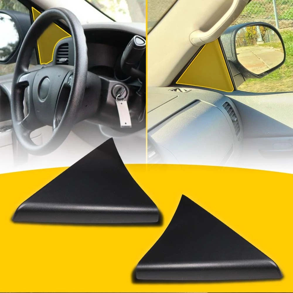 1Pair Front Door Upper Trim Panel For Chevy Silverado GMC Sierra Yukon 2007-2013 6B93BC-57