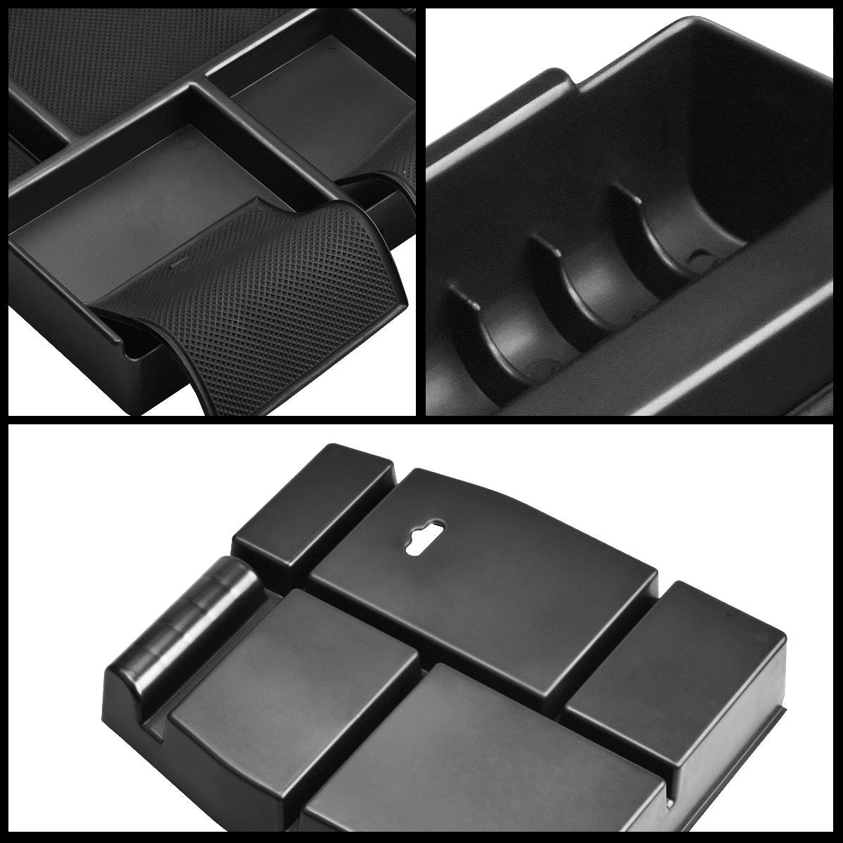 For 2015-2018 Ford F150 Car Center Console Armrest Storage Box Organizer Tray US 6B93BC-57