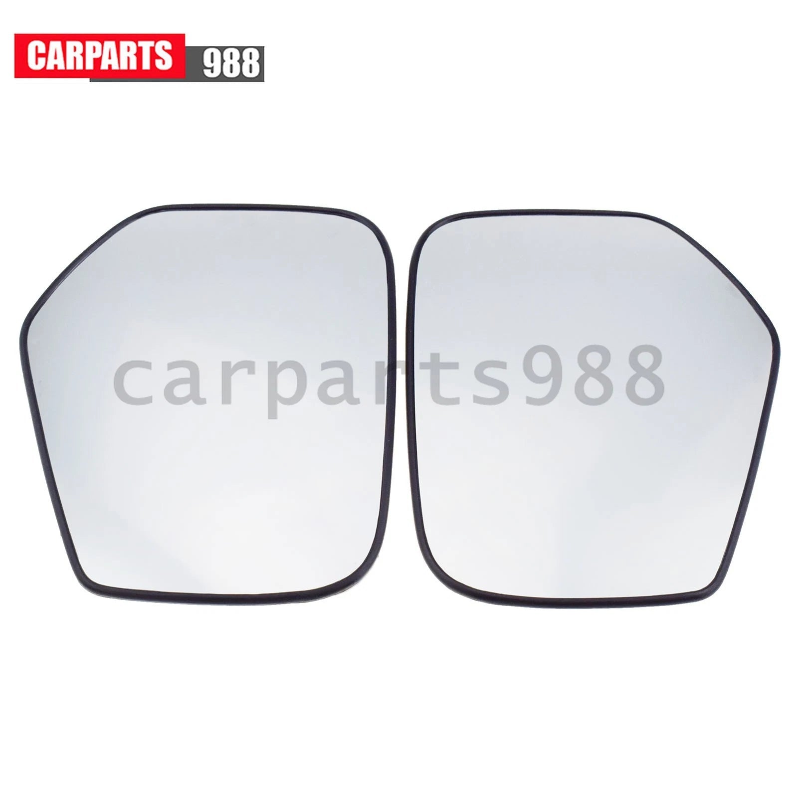 2Pcs Left Right Rearview Heated Mirror Glass For Mitsubishi L200 Triton 2006-15 6B93BC-57