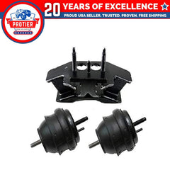 Fits 2004 Cadillac CTS 3.2L w/AUTO Trans. Engine Motor & Trans Mount Set 6B93BC-57