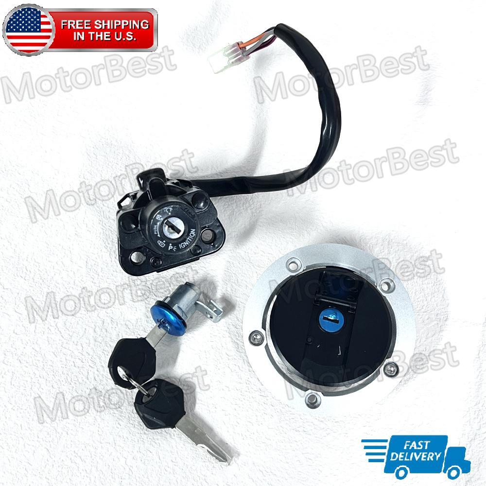 For Suzuki Hayabusa GSX1300R 2008-2020 Ignition Switch Gas Cap Seat Lock Set