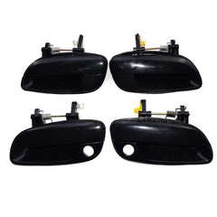 Outside Door Handle Front /Rear Left / Right For 2001-2006 Hyundai Elantra Black 6B93BC-57