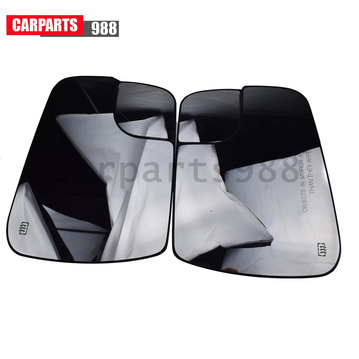 Left Right Exterior Mirror Glass Heated Blind Spot For Dodge Ram 1500 2019-2022 6B93BC-57