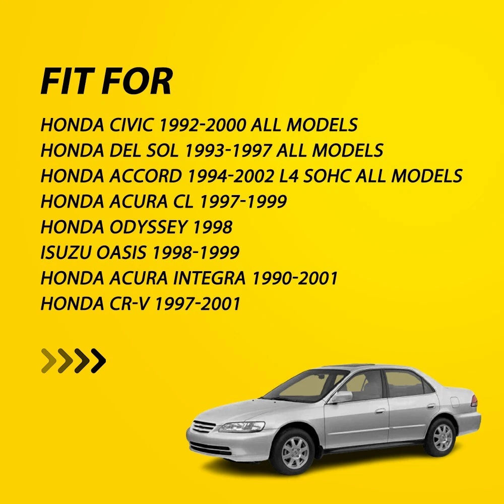 10.2mm Spark Plug Wires Set For 1994 95 96 97 98-2002 HONDA ACCORD SOHC L4 EOA 6B93BC-57