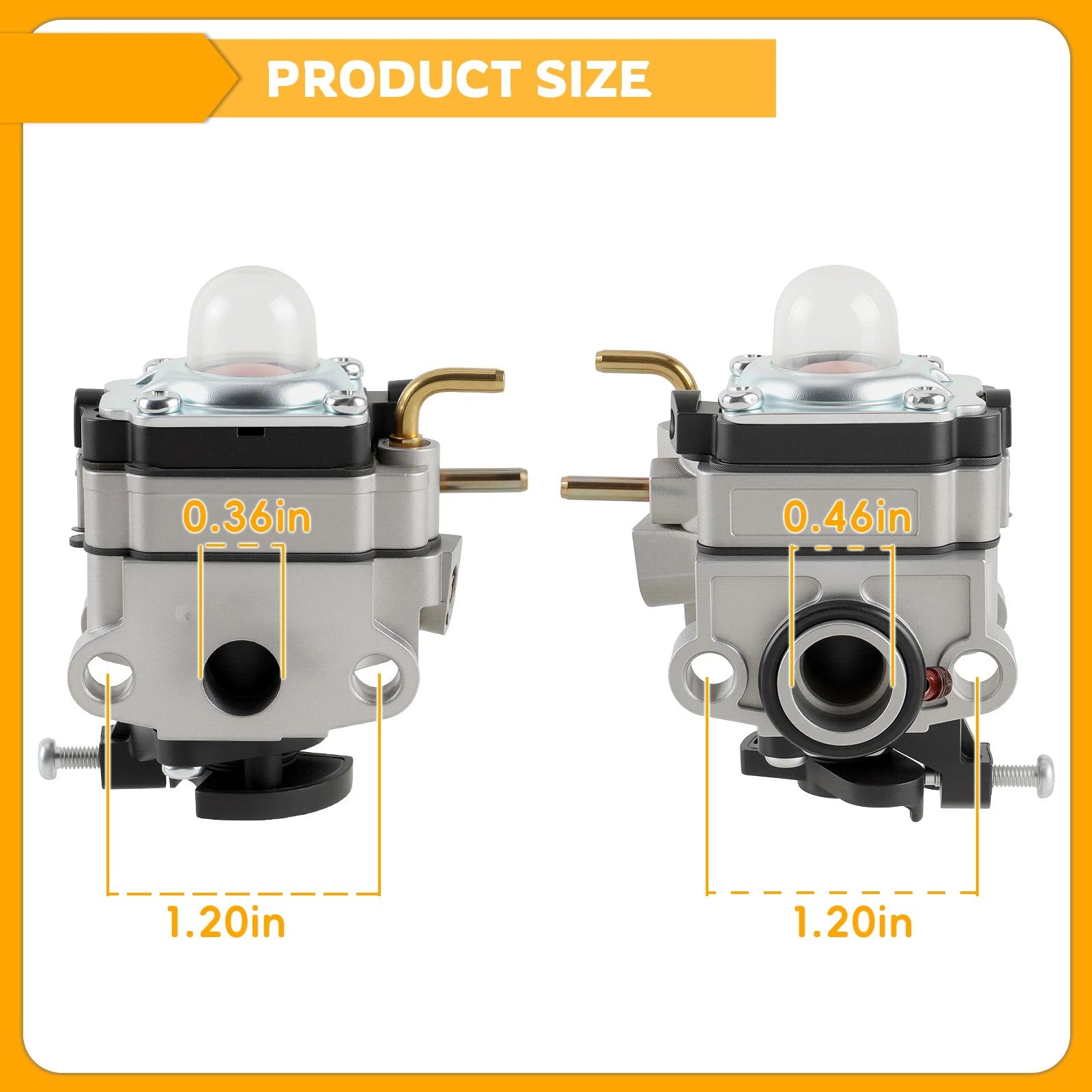 Carburetor For Troy-Bilt TB4SC Yard Man YM45SC 4-Cycle 25cc Gas Blower Carb 6B93BC-57