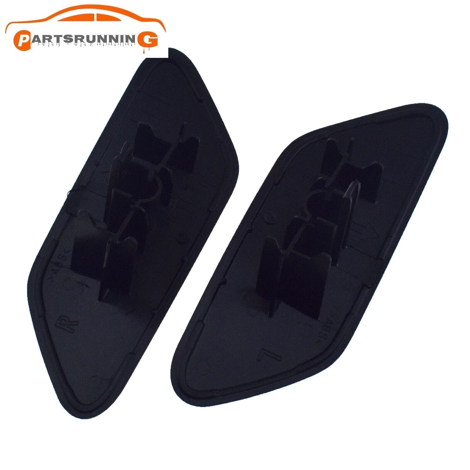 2pcs Headlight Washer Spray Nozzle Cover Jet Cap For 2018-20 Subaru XV Crosstrek 6B93BC-57