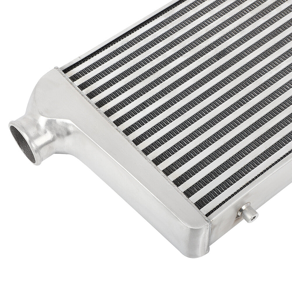 Front Universal Aluminum Turbo Intercooler 23"x10.5"x2.5" Tube & Fin 6B93BC-57