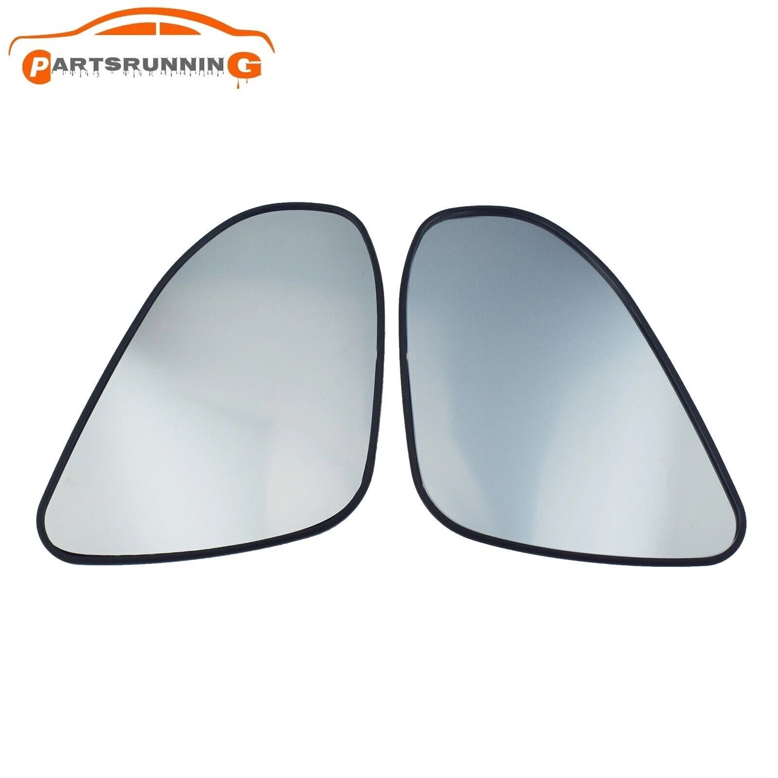 Left & Right Side View Mirror Glass Non-Heated For Toyota Corolla 2014-2019 6B93BC-57