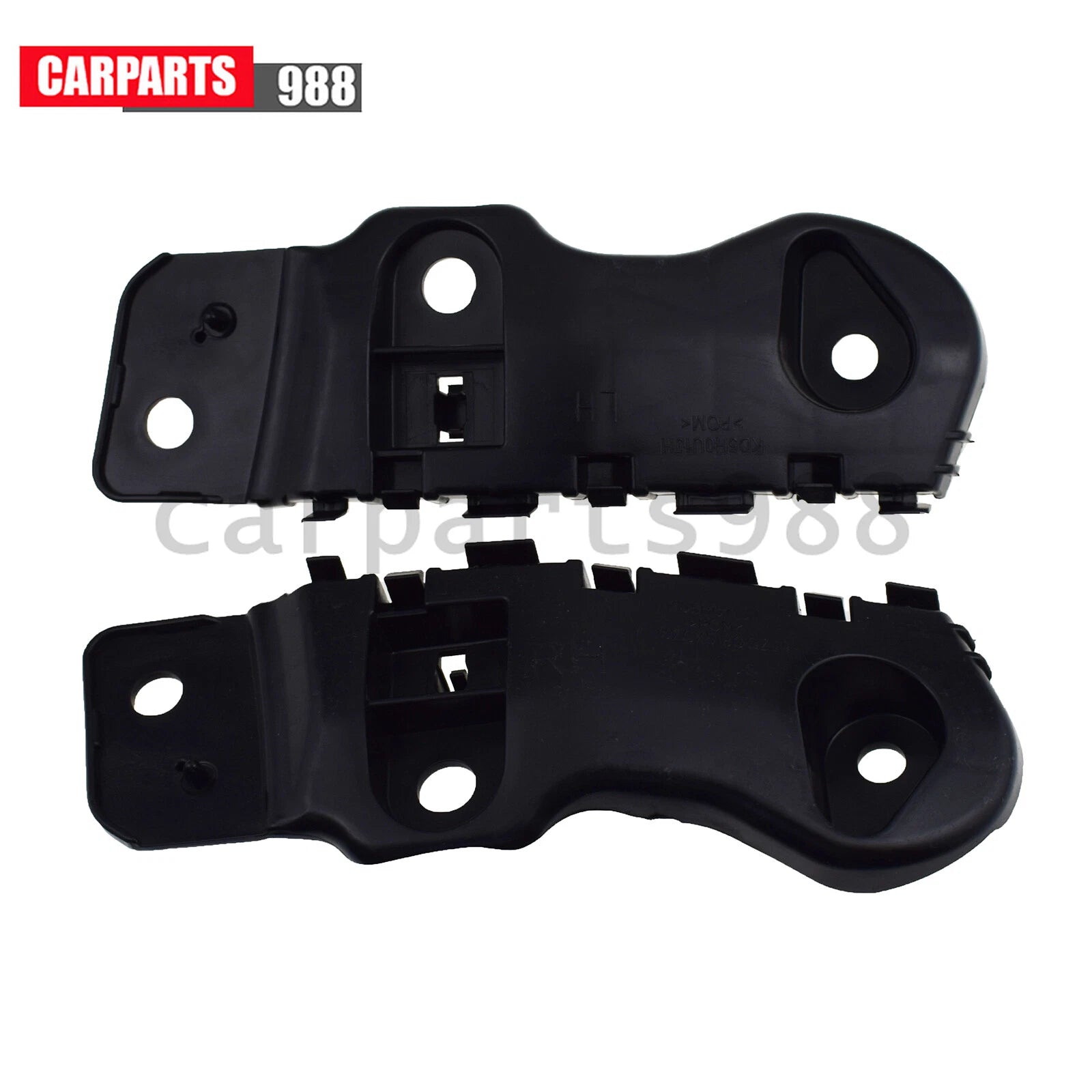 Pair Front Bumper Retainer Bracket For 2017-23 Mazda CX-5 KB8A500U1A KB8A500T1A 6B93BC-57