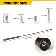 16" ANTENNA MAST for FORD EXPLORER & EXPLORER Sport Trac 1991 - 2010 6B93BC-57