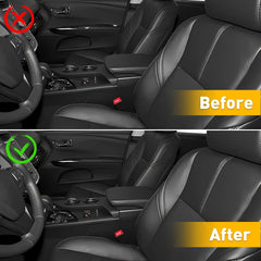 FOR 2013-2018 Toyota Avalon Leather Armrest Door Panel Cover Black Durable EOA 6B93BC-57