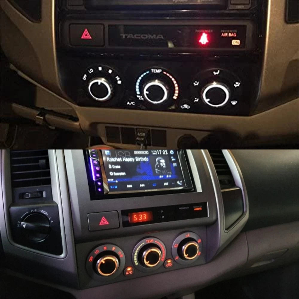 Black Heater A/C Blower Fan Speed Control Knob For Toyota Tacoma 2005-2015 EOA 6B93BC-57