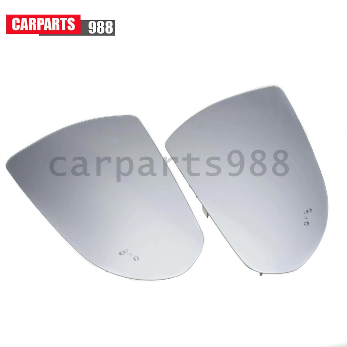 Left Right Rearview Mirror Glass Bind Spot Monitoring For Hyundai Elantra 17-20 6B93BC-57