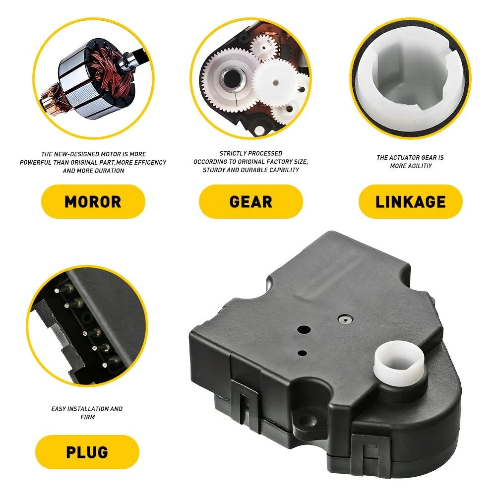 HVAC AC Heater Air Blend Door Actuator for Chevy Silverado GMC Sierra 604-106 EA 6B93BC-57