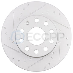 For 2009 Audi 2009 2010 Volkswagen Jetta Front Rear Brake Ceramic Pads + Rotors 6B93BC-57