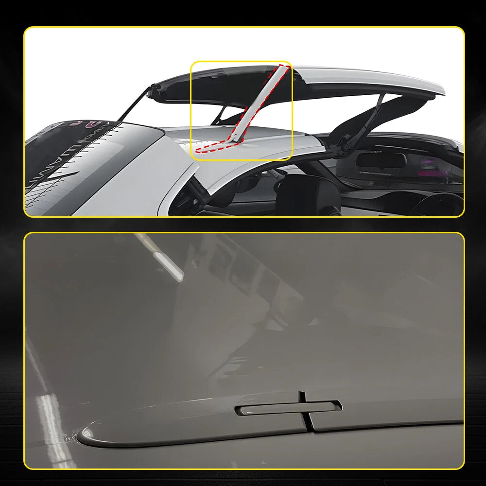 4Pcs Left+Right Convertible Roof Top Hinge Cover Fits BMW E93 335i M3 M4 F83 EOA 6B93BC-57