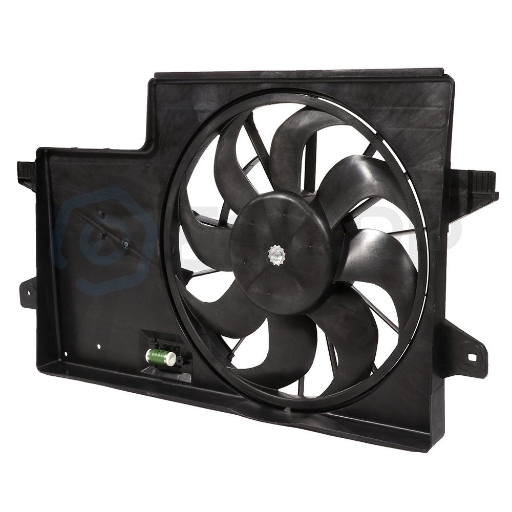 Electric Radiator Cooling Fan Kit For 2008 2009 2010 2011 Ford Focus 6B93BC-57