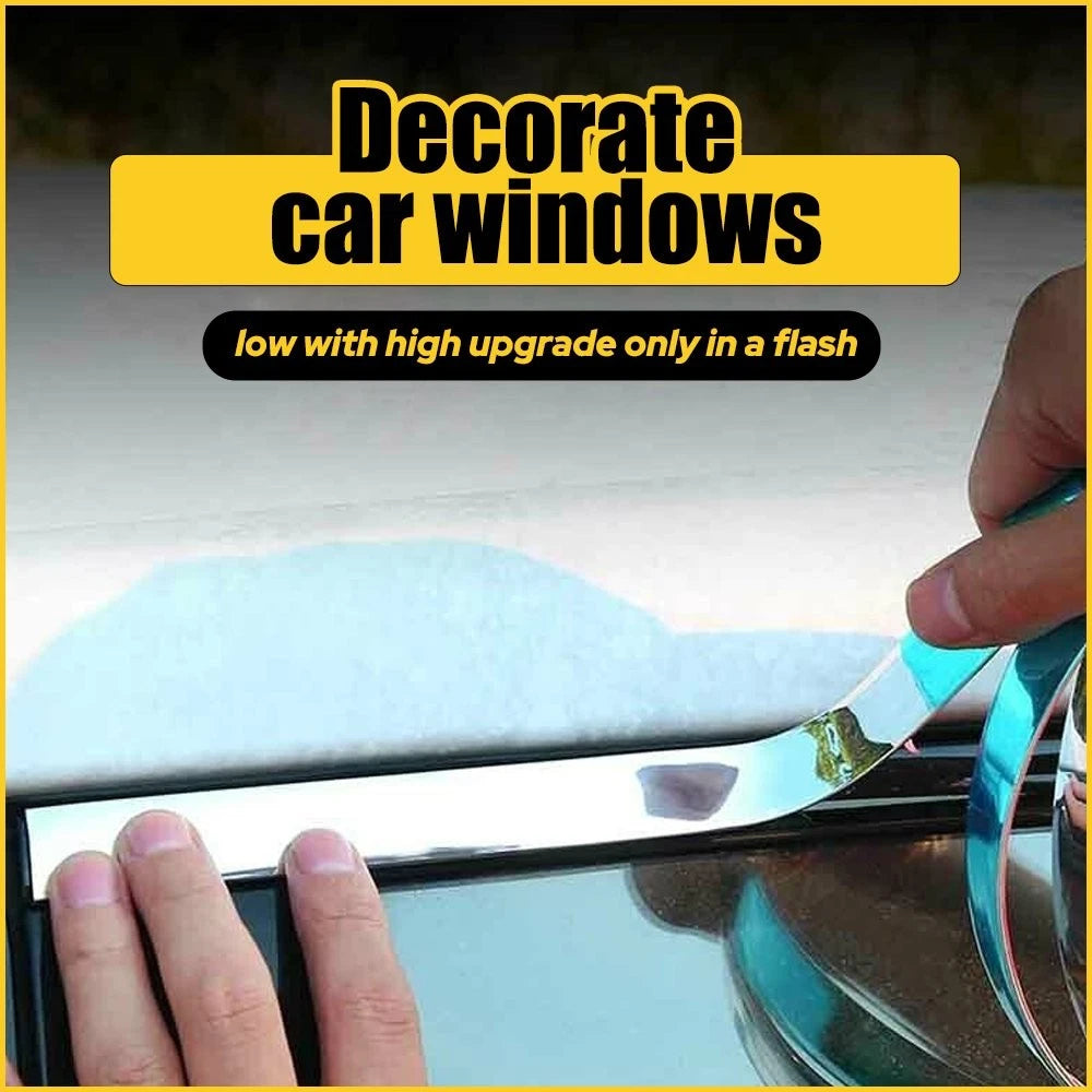 16ft Chrome 1inch Trim Molding Strip Car Door Window Bumper Side Trime Protector 6B93BC-57