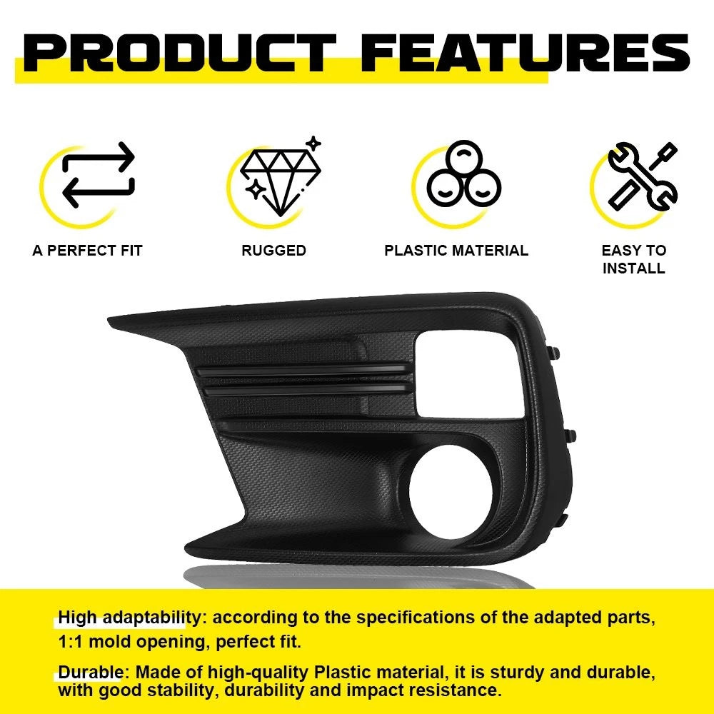 2X Front Bumper Fog Light Cover Left & Right Fits Subaru WRX/WRX STI 2018-2021 A 6B93BC-57