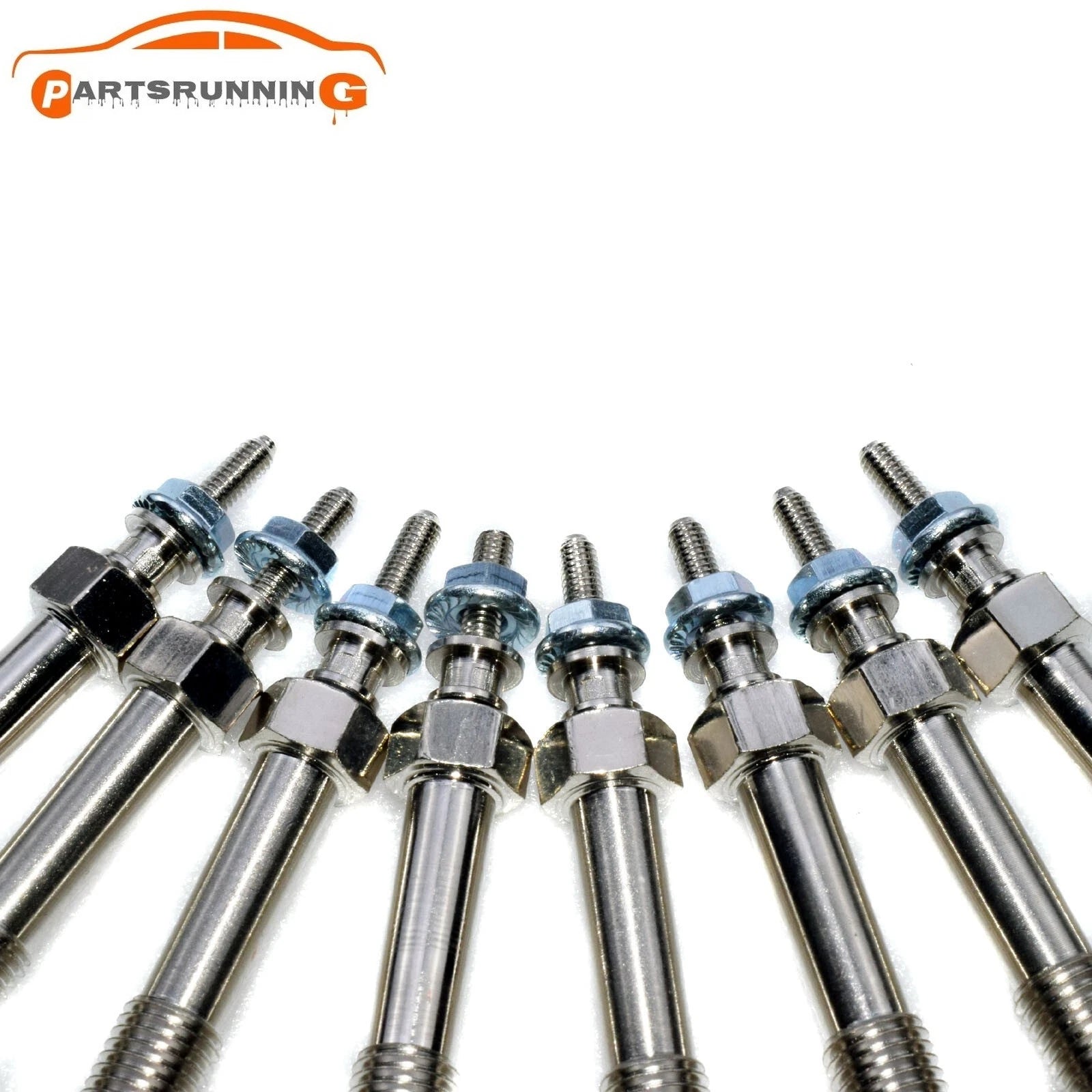 8 PCS Diesel Glow Plug FOR Silverado Sierra 6.6L 9G 97364968 6B93BC-57