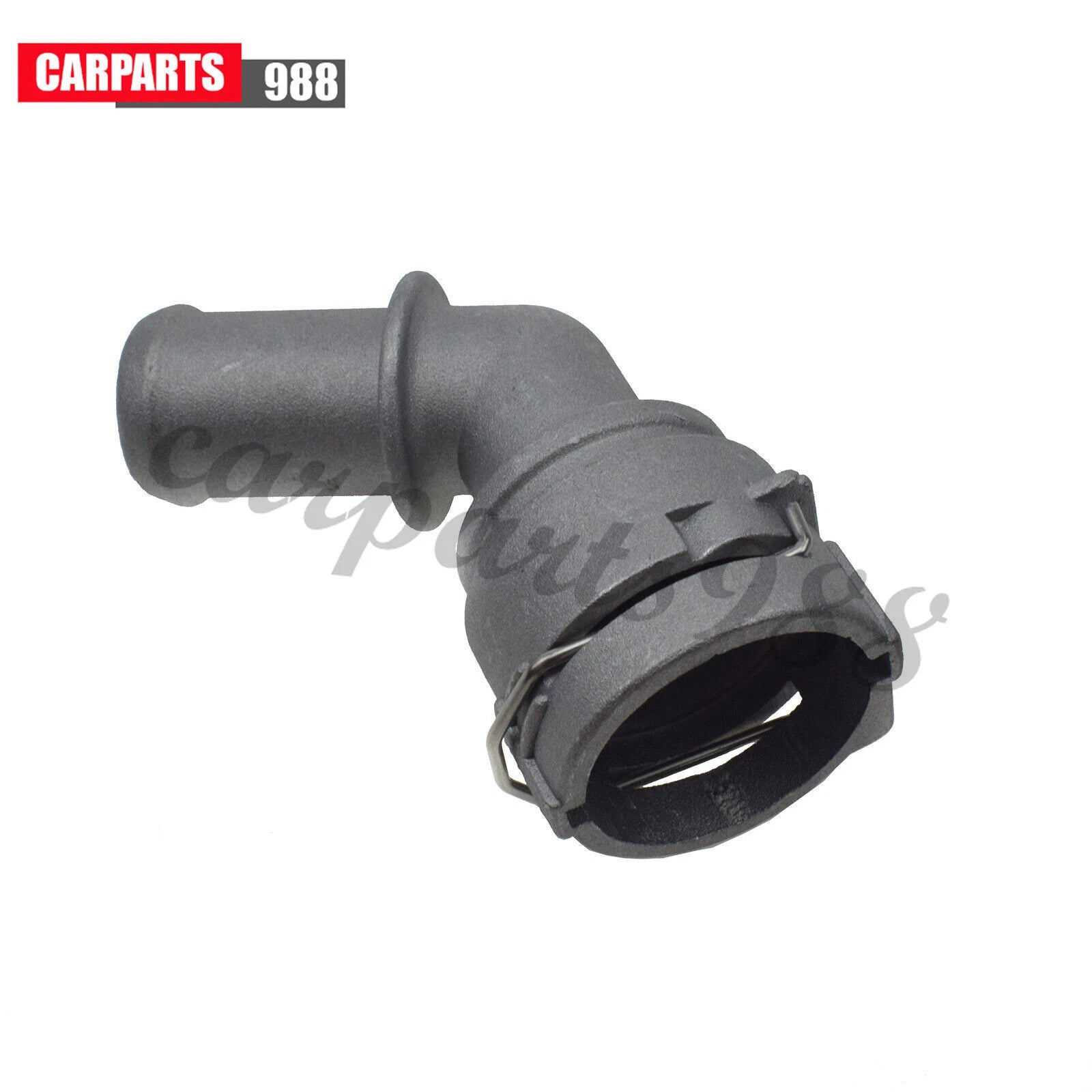 Aluminum Heater Hose Coolant Connector For VW Golf Jetta Passat TT 1J0122291D 6B93BC-57