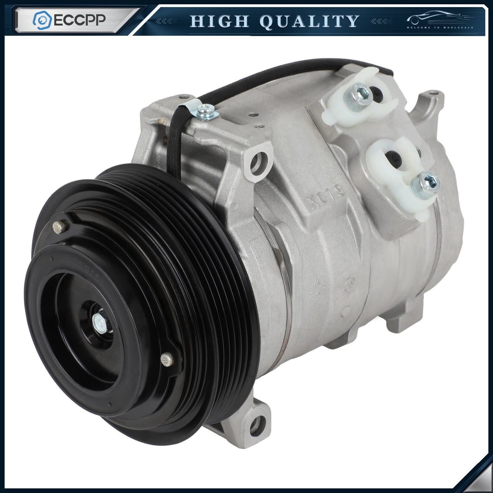 A/C AC Compressor with Clutch for Chrysler 300 Pacifica Dodge Challenger Charger 6B93BC-57