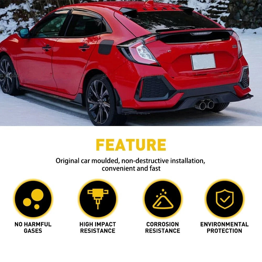 Car Mud Flaps Splash Guard For 10th Gen Civic Hatchback 2017 2018 2019 2020 2021 6B93BC-57