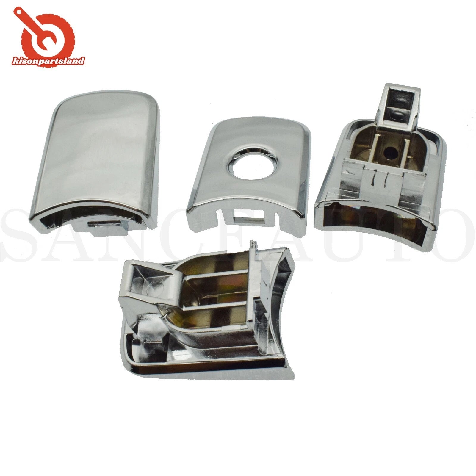 Chrome/ Black Front Rear Outside Door Handle for Nissan Rogue Murano Infiniti 6B93BC-57