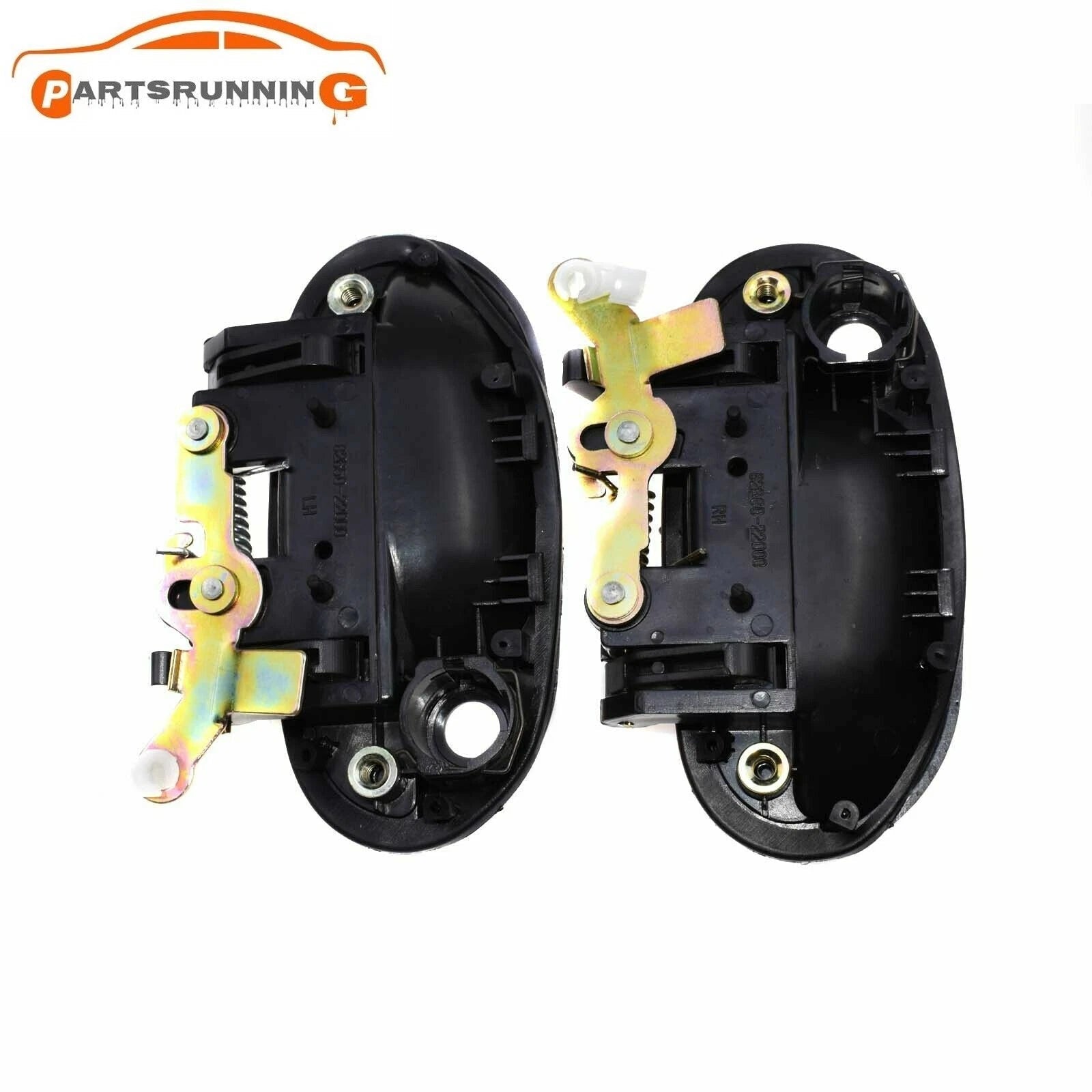 4PCS Front Rear Left Right Exterior Door Handle for Hyundai Accent 1995-1999 6B93BC-57
