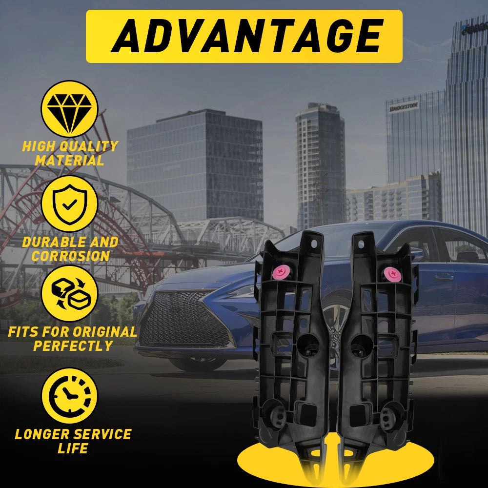 Bumper Bracket Support For 2013 - 2018 Lexus ES350 Front Driver Passenger Side 6B93BC-57