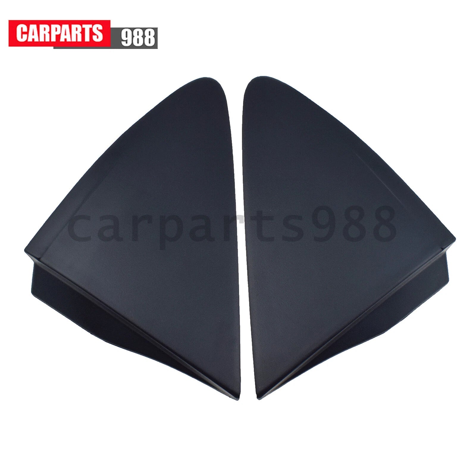 Front LH RH Fender Mirror Molding Triangle Corner Cover For Toyota Yaris 2012-14 6B93BC-57