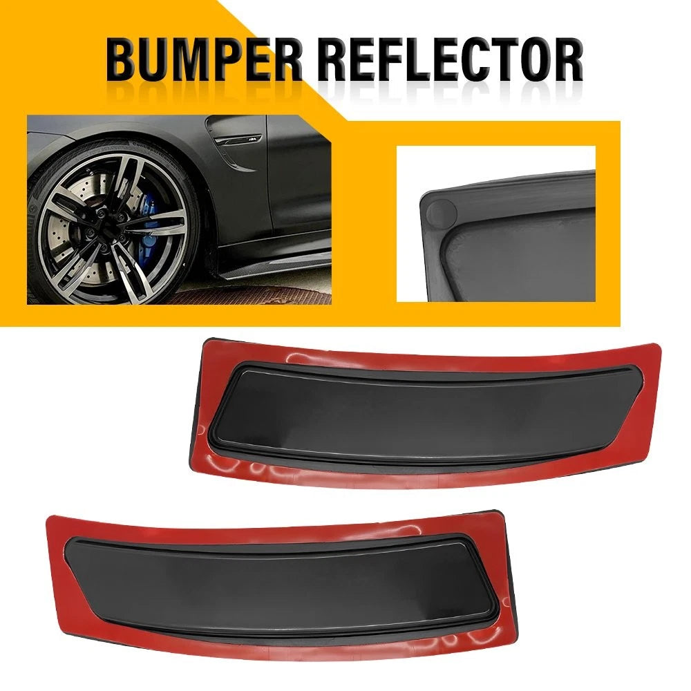 2x Smoke Front Bumper Side Marker Reflector For BMW F30 F32 M Sport F32 F33 F36 6B93BC-57