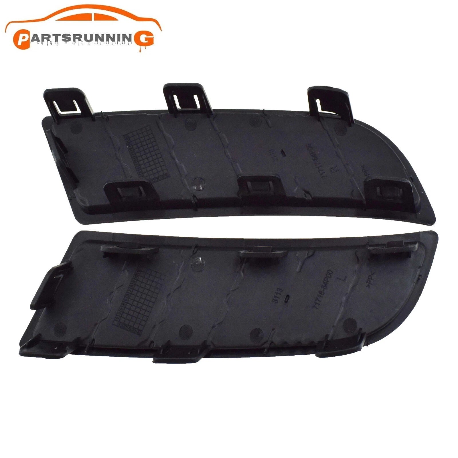 Left & Right Bumper Fog Light Cover Bezel Grill Pair For Suzuki Vitara 2014-2018 6B93BC-57