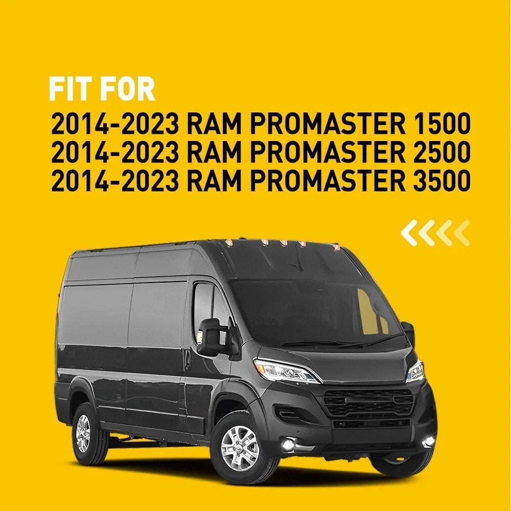 For 2014-2023 Ram ProMaster Front Right Passenger Mirror Turn Signal Light Lamp 6B93BC-57
