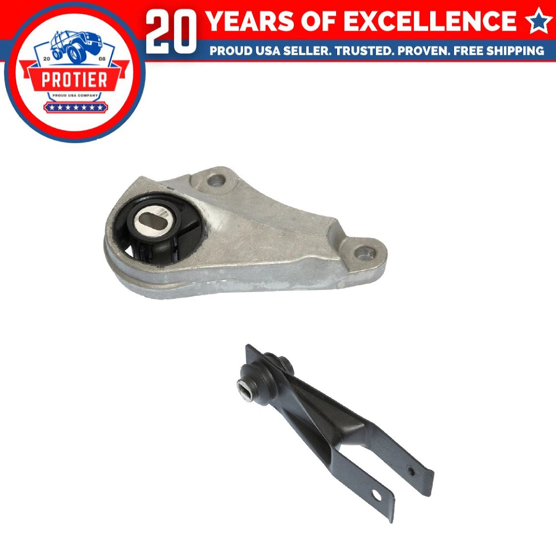 Torque Strut Mount 2PCS Fit 08 Buick Enclave/ 07-08 GMC Acadia/ Saturn Outlook 6B93BC-57
