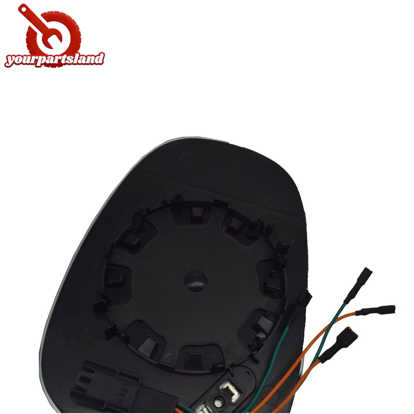 Right Rearview Wing Mirror Glass Heated W/ Wire For BMW E81 E82 E87 E88 E90 E91 6B93BC-57