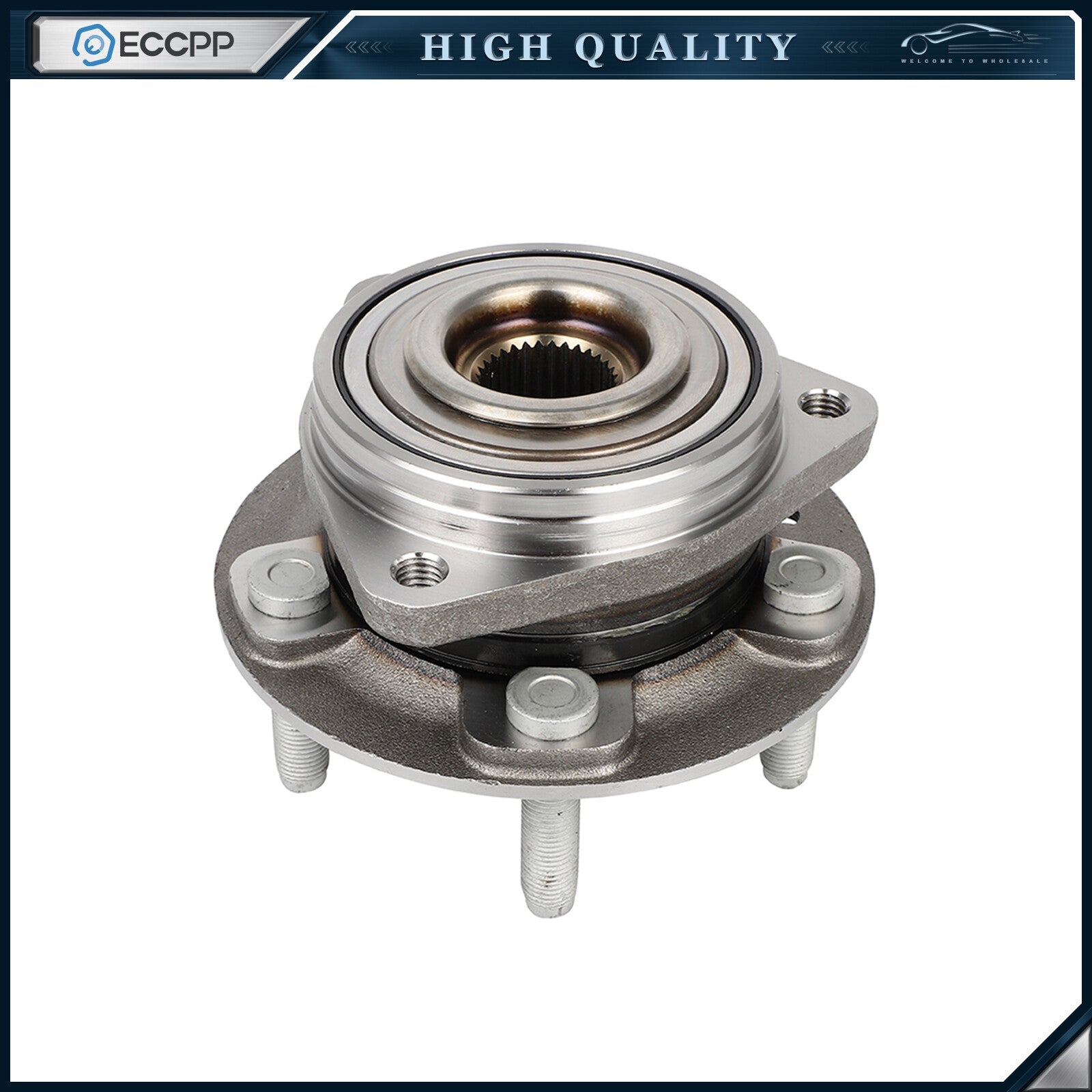1Pc Wheel Hub Bearing Assembly Front For Jeep Wrangler JL Gladiator JT 2020-2023 KOEEP