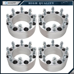 4X 3" Wheel Spacers 8x170mm 14x1.5 For 2003-2025 Ford F-350 Super Duty SRW Only 6B93BC-57