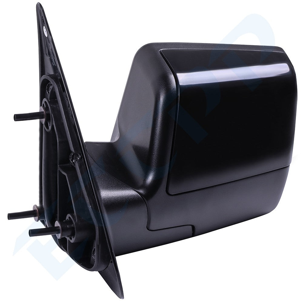 Driver Side Manual Mirror For 2006-2011 Ford Ranger Black Textured Manual Fold 6B93BC-57