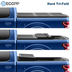 ECCPP 5ft Hard 3-Fold Truck Bed Tonneau Cover Fits Nissan Frontier 2005-2018 Bed ECCPP