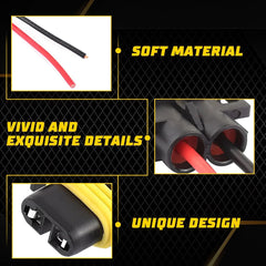4X H11 H8 Female Connector Socket Wiring Harness Pigtail Adapters Replacement EA 6B93BC-57