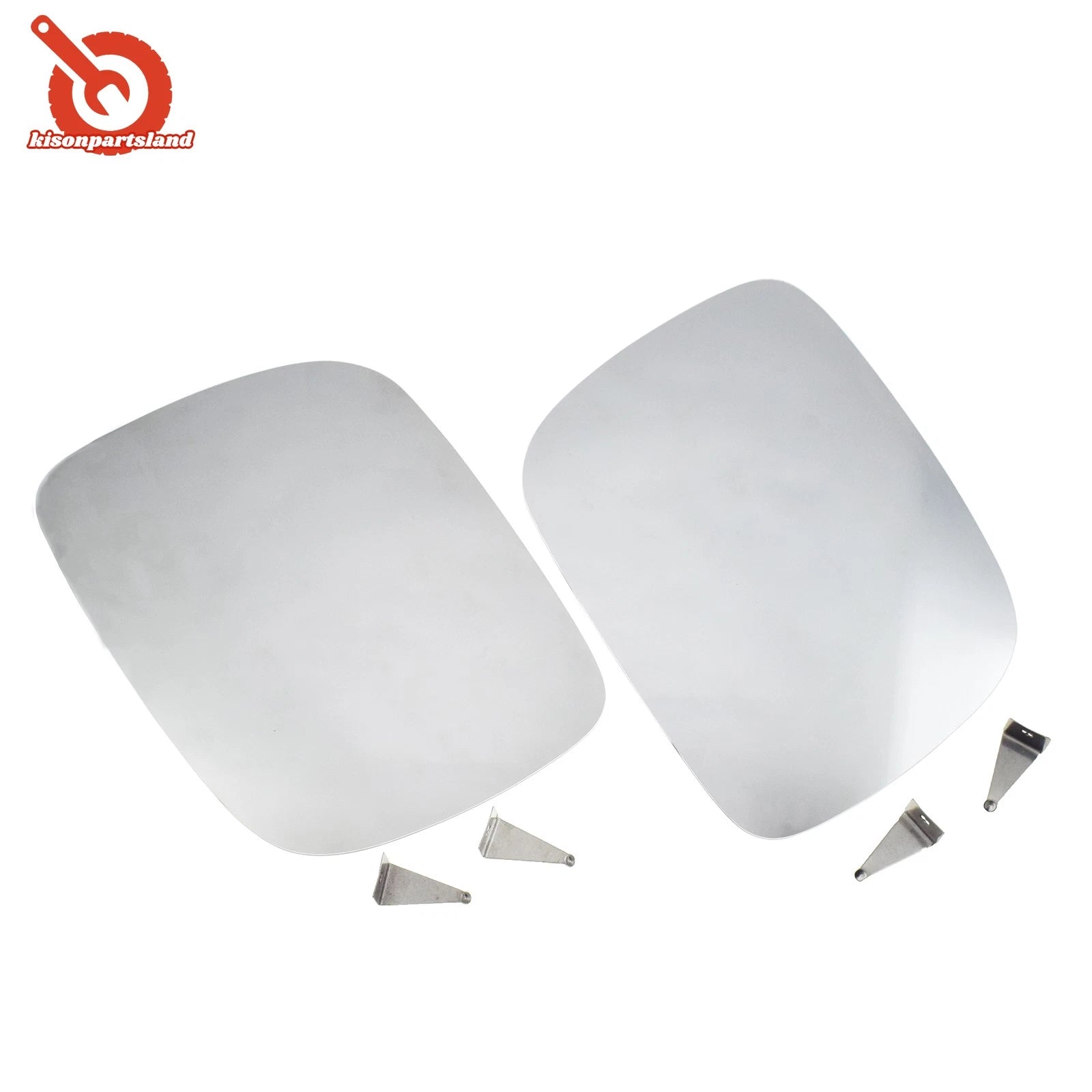 2pcs For VW Touareg 2002 2003 2004 2005 2006 2007 Heated Wing Door Mirror Glass 6B93BC-57