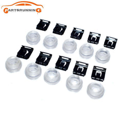 10 Set Transmission Gear Linkage Shifter Bushing w/Clip For Mercedes W111 W123 6B93BC-57