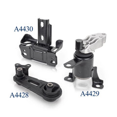 Engine Mount Set compatible with Mazda 2011-2014 2 l4 1.5L 6B93BC-57