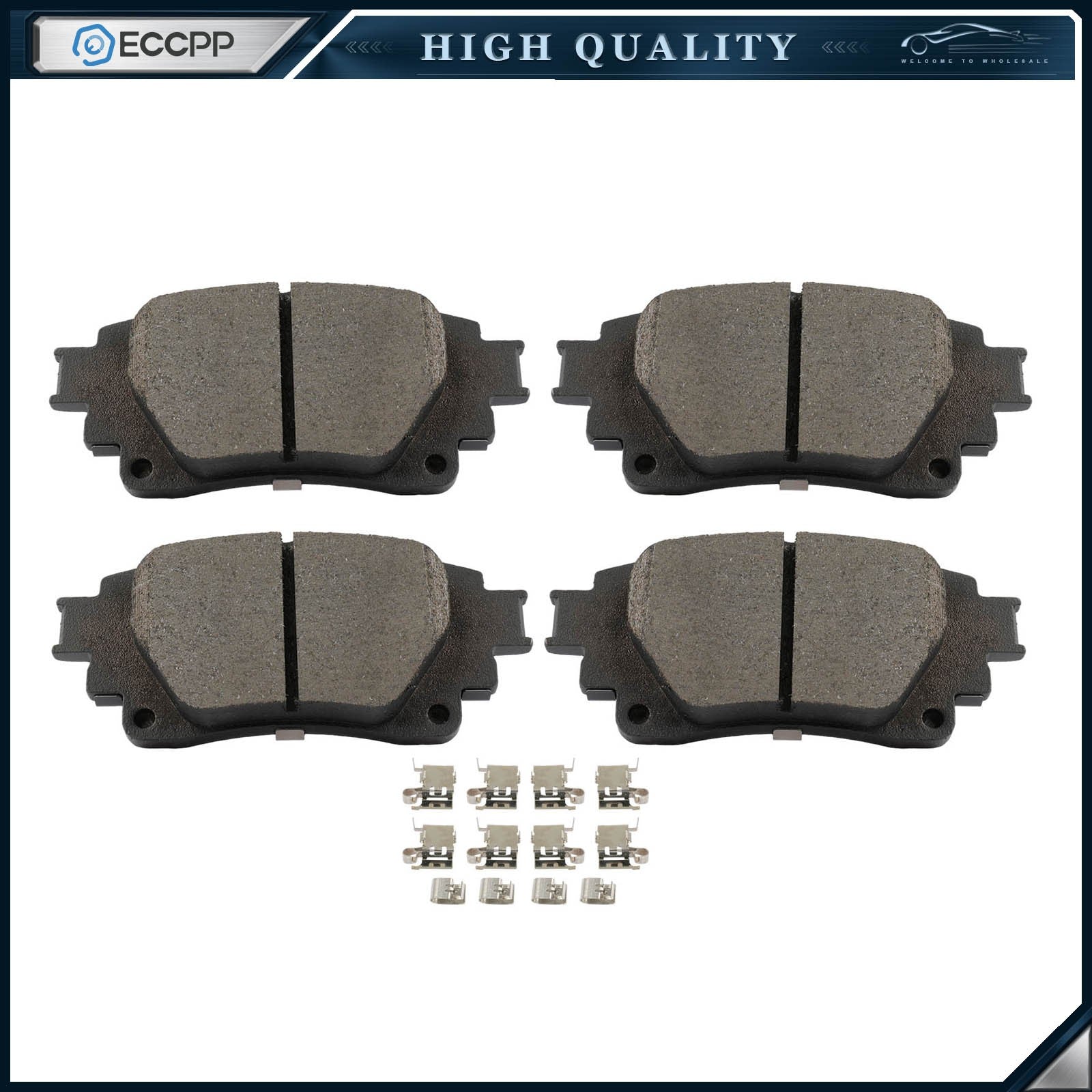 Rear Ceramic Brake Pads for Toyota for Corolla 2019 2020 2021 2022 2023 6B93BC-57