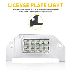 LED License Plate Lights For Lamps 2006-2014 Dodge Charger Avenger Challenger 6B93BC-57