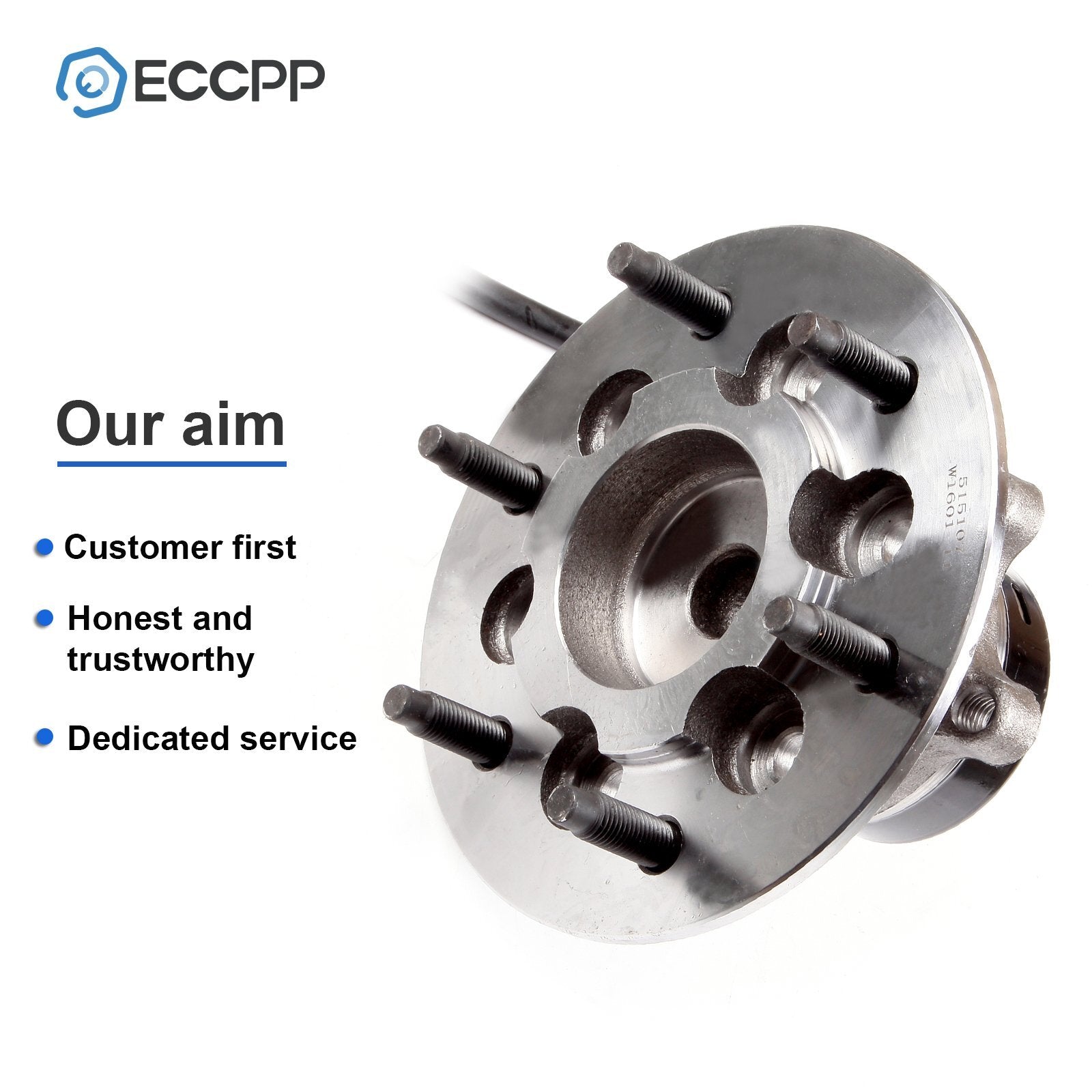 1Pc Wheel Hub Bearing Front Right RWD For Chevy Colorado ZQ8 Chassis 2004-2008 6B93BC-57