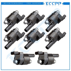 Set of 8 Ignition Coils Pack for Chevrolet GMC Cadillac CTS Hummer Saab Buick KOEEP